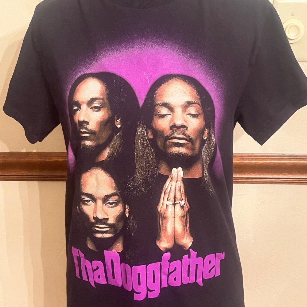 Black Tha Doggfather Graphic T-Shirt
